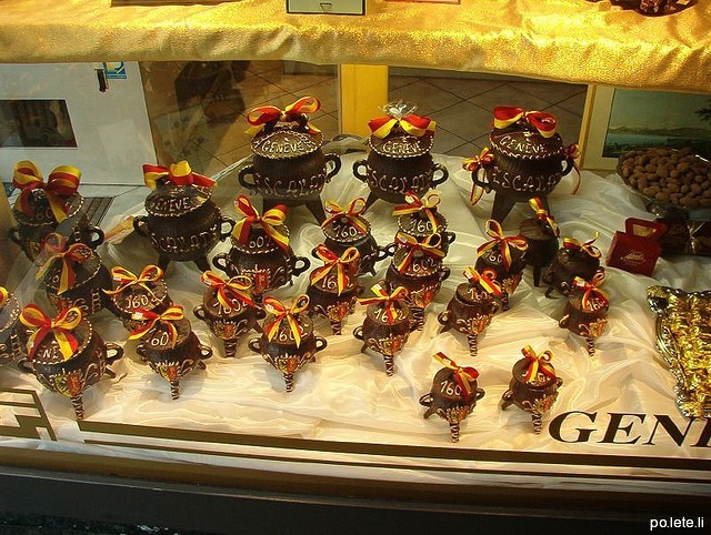 Шоколадные десерты в Женеве