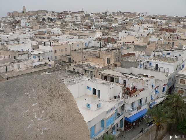 Город Сусс в Тунисе в апреле