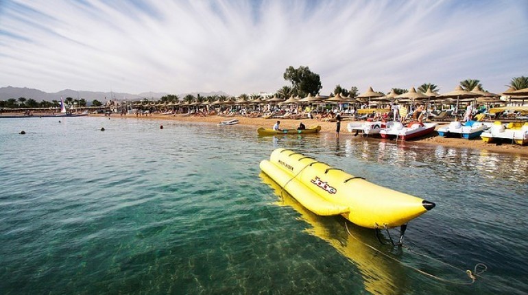 Пляж в бухте Наама в Шарм-эль-Шейхе