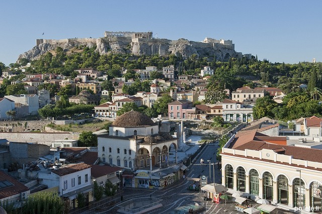 Площадь Монастираки в Афинах