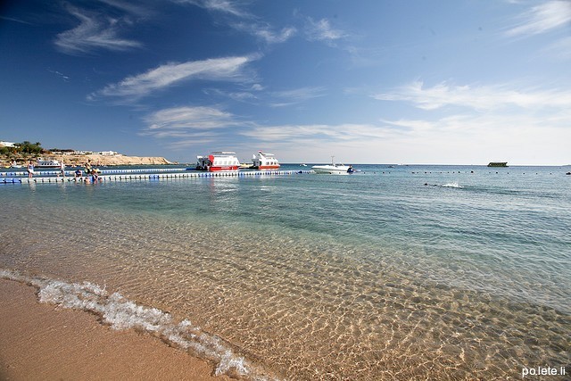 Пляж в заливе Наама в Шарм-эль-Шейхе