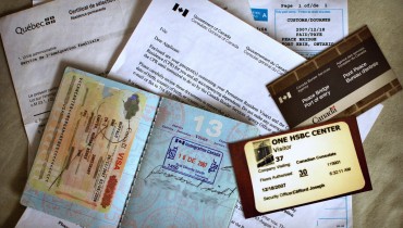 Визы в канадском паспорте
